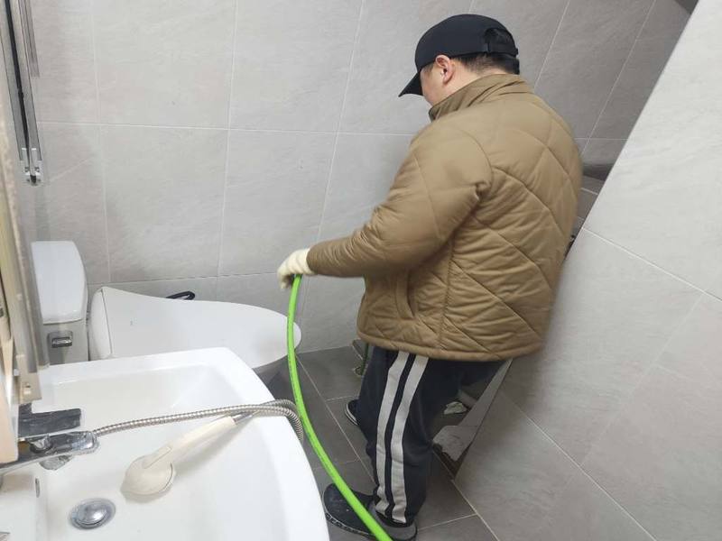 김포 변기막힘 작업사례 7