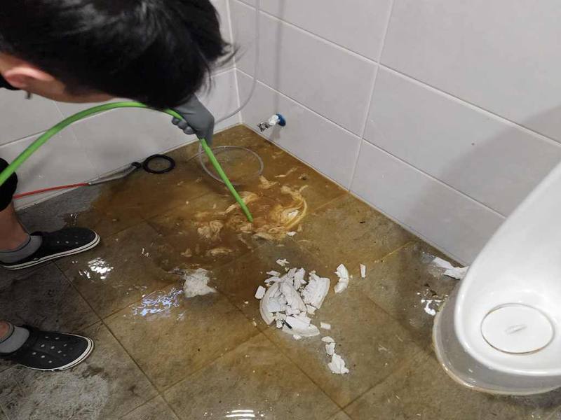 김포 변기역류 작업사례 4